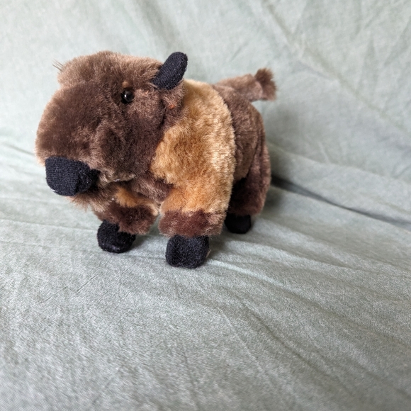 Bison BUFFALO Plush National Parks Conservatory Ass. Stuffed Animal 8" 2008 Toy - Picture 12 of 12